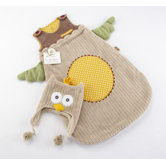 "My Little Night Owl" Snuggle Sack and Cap