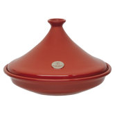 Flame Ceradon 35cm Tagine in Rouge