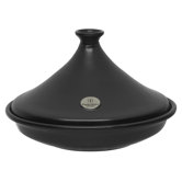 Flame Ceradon 35cm Tagine in Noir