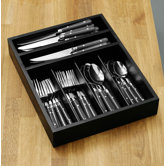 36 Piece Cafe Cutlery Set with Tray