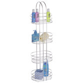 4 Tier Bathroom Organiser in Chrome