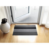 Electric Stripe Shag Mat
