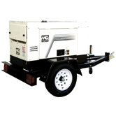 300 DC Welder / 10.5 KW Generator Mounted on TRLRMP with 30 gallons fuel cell