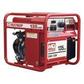 Recoil Start 1500 Watt Honda  GX200 135A DC Welder / 1.5 KW Generator