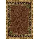 Signature Jungle Safari Pale Topaz Rug