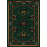 Signature Prairie Star Emerald Rug