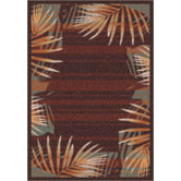 Modern Times Palm Dark Chocolate Rug