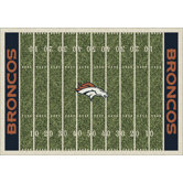 NFL Homefield Football Novelty Rug