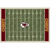 NFL Homefield Football Novelty Rug
