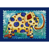 Don Sawyer Elegant Elephant Kids Rug