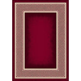 Innovation Old Gingham Ruby Rug