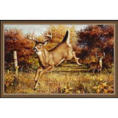 Hautman Leaping Deer Mat