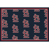 MLB Team Repeat Baseball Novelty Rug