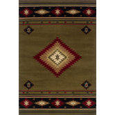 Hudson Red/Green Rug