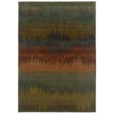 Odyssey Green/Rust Rug