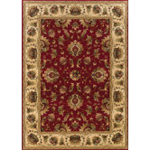Knightsbridge Red/Beige Rug