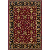 Knightsbridge Red/Black Rug