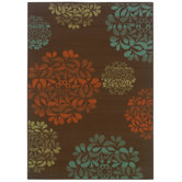 Montego Brown Multi Rug