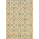 Montego Ivory/Blue Rug