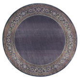 Generations Violet with Floral Trim Rug
