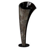 Medium Mother of Pearl Twisted Vase