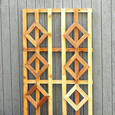 Wide Cedar Trellis