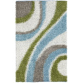 Kempton Shag Baby Blue Rug