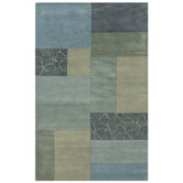 Pandora Blue Geometric Rug