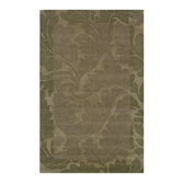 Pandora Green Damask Rug