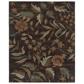 Pandora Brown Floral Rug