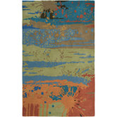 Volare Green Rug