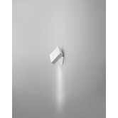 Alpha Wall Sconce in White Lacquer