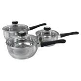Three Saucepan Set
