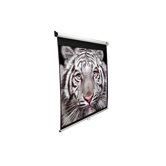 Slow Retracting Manual Pull Down Projector Screen - 1:1 Format  99" Diagonal