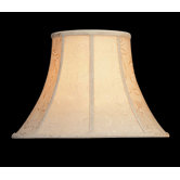 Woven Jacquard Lamp Shade in Creme