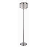 Charisma  Floor Lamp in Steel