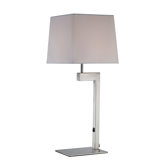 Fritzi  Table Lamp in Polished Steel
