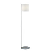 Velia Floor Lamp in Polished Steel