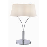 Groda  Table Lamp in Chrome