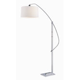 Karm  Floor Lamp in Chrome