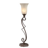 Gibson One Light Table Lamp in Dark Bronze