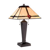Karysa One Light Table Lamp in Bronze