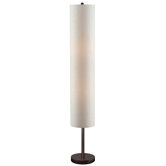Roland Two Light Floor Lamp in Dark Walnut