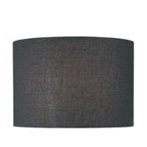 Drum Lamp Shade in Black