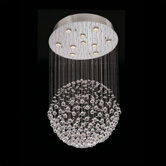 10 Light Egyptian Crystal Chandelier