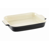 Stoneware 32cm Baking Dish in Satin Black