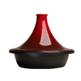 Cast Iron Tagine in Cerise