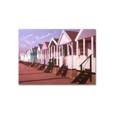 Gone To The Beach Printed Canvas Art - 20" X 28"