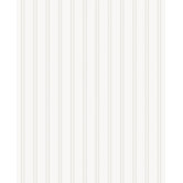Paintable Prepasted Paintable Beadboard Wallpaper in White