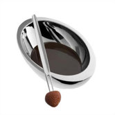 Carl Mertens Mirror Polished Fondue Set